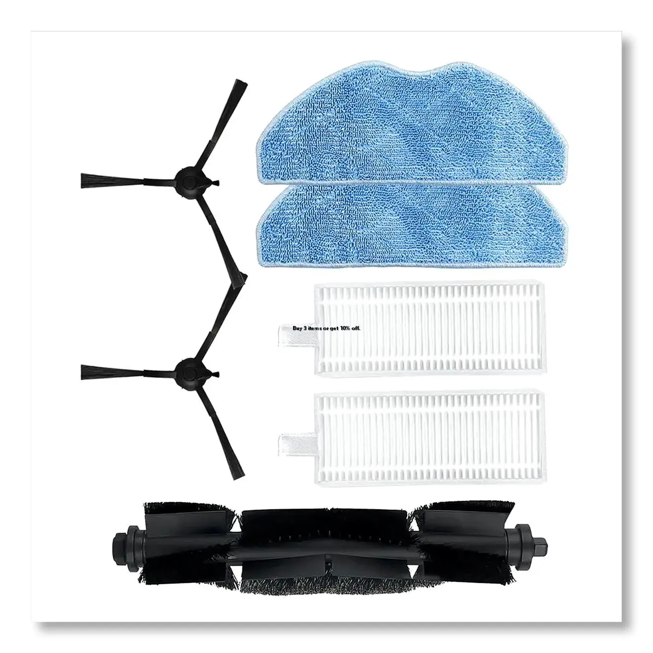 ●For Honor Choice R2 / R2 Plus / 360 S8 Robot Vacuum Cleaner Roller Side Brush Filter Mop Cloths Rag Accessories
