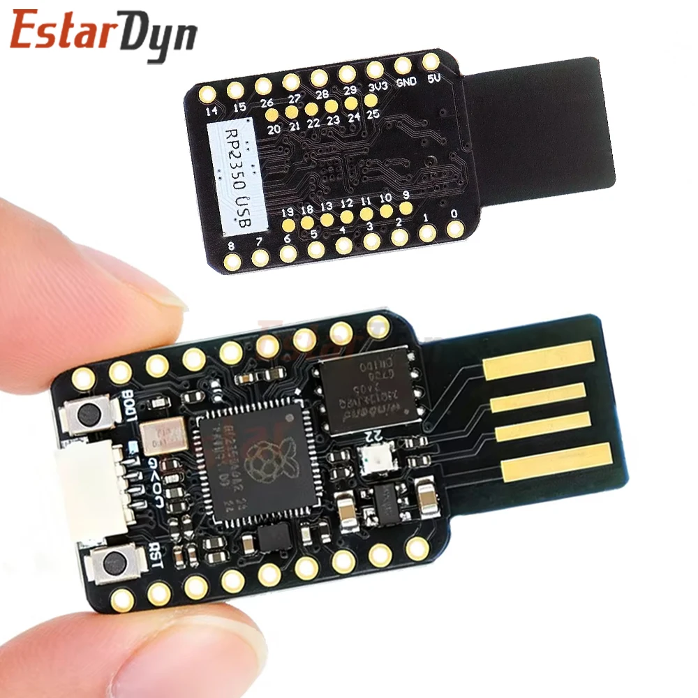 Estardyn 16M USB RP2350 Mini Microcontroller Development Board - Dual-core Dual-architecture Processor RP2350A