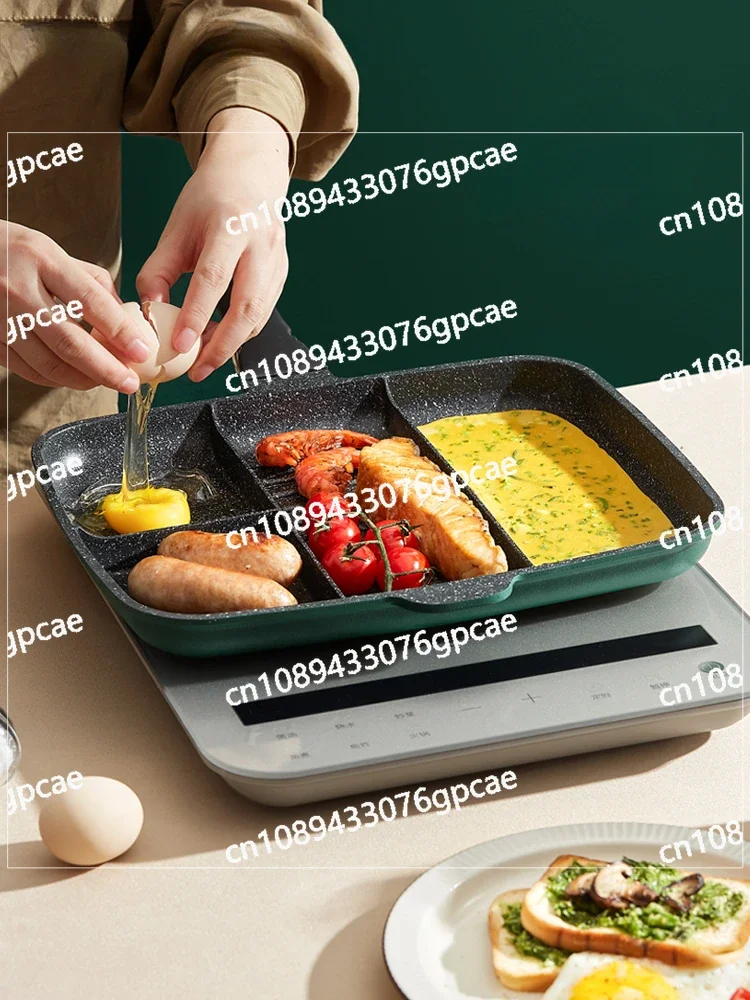 Quarter Pot Breakfast Pot Special Frying Pan Fried Egg Artifact Steak Pan Non-stick Pot