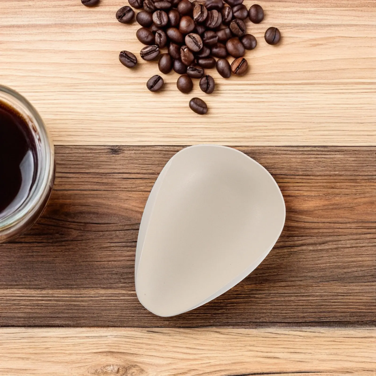 Coffee Bean Dosing Cup Stainless Steel Espresso Measuring Tray Powder Weighing Pan Tea Vessel Flour Shovel Coffee Brewing Scales