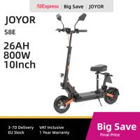 JOYOR S8-E Off-road Electric Scooter 800W Motor 48V26AH Battery  with Seat 10 Inch Off-road Tire Electric Scoote
