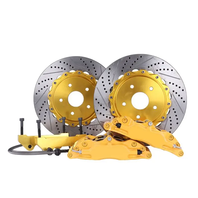 

Big Brake Kit 5200 4 Piston Calipers 330*28mm Brake Disc Set for Bmmer G30 G35 G20 G10 E36 Sbaru WRX STI F-Focus Mk1