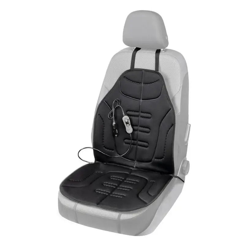 

Heated Seat Cushion Heated Protectors Cushion Full Back And Seat Warm Comfortable Seat Cover Universal Anti-Slip Driver Seat