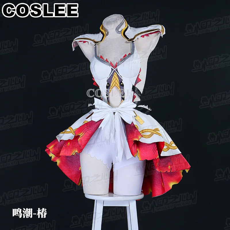 COSLEE Chun Cosplay Wuthering Waves Costume Lovely Dress Uniform Women Role Play Clothing Halloween Party Outfit Game Suit XS-XL