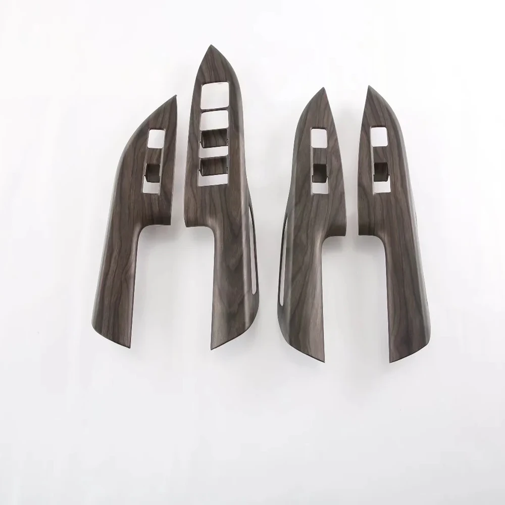 LHD RHD لكزس NX 260 350H 2022 2023 سيارة ABS الخوخ الخشب نافذة التبديل تكييف الهواء منفذ صندوق التروس غطاء لوحة الملحقات