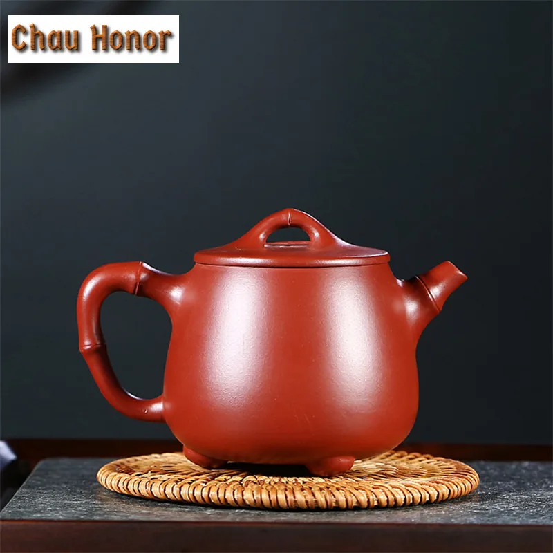 270ml Authentic Yixing Raw Ore Dahongpao Purple Clay Teapots Handmade Household Chinese Kung Fu Tea Set Tea Ceremony Accessories