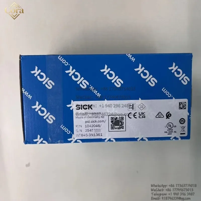 SICK brand origianl WTB4S-3N1361 part no.: 1042046 PHOTOELECTRIC SENSORS new in stock