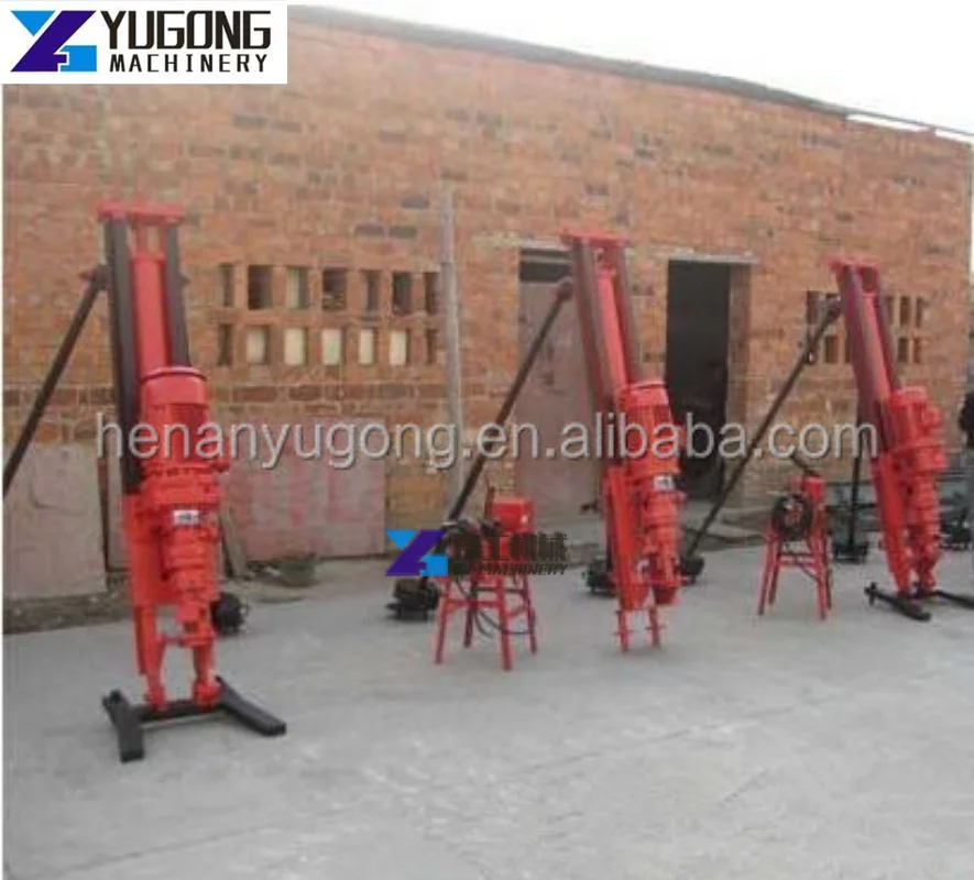 Depth 30 M, 60m, 150m Crawler DHT Hydraulic Water Well Drilling Machine for Hard Rock Hydraulic Hard Rock Drill Machine