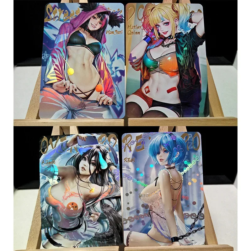 Anime Goddess Story DIY ACG Pokemon ONE PIECE Nessa Marnie Nami Kanroji Mitsuri Zabawki dla chłopców Karty kolekcjonerskie Prezent urodzinowy
