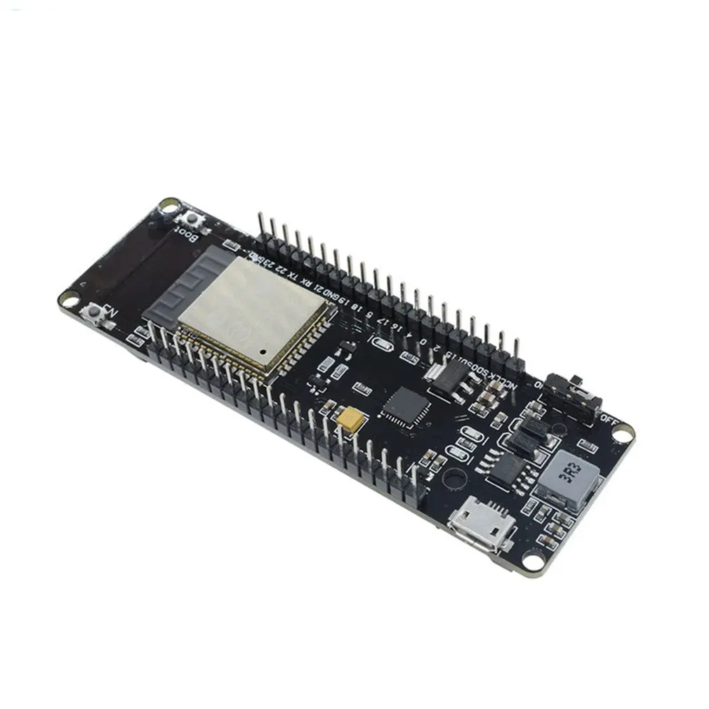 0.96 Inch Esp32 Wifi Module Oled Development Cp2102 With 18650 Battery Cover Battery Board 2.4 Ghz Dual-Mode Chips Dropshipping - view 4