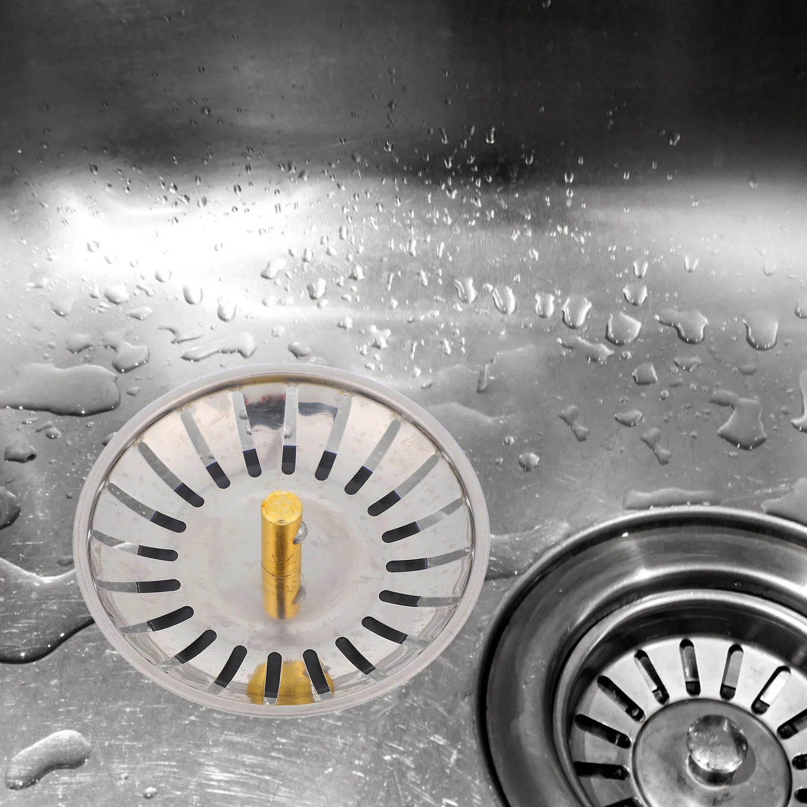 

Strainer Cover With Drain Holes Kitchen Sink Protector Filter For Solid Impurities Sink Strainer Stopper Kitchen Accessory