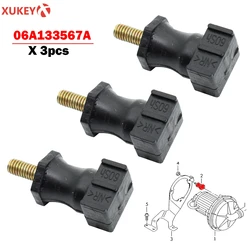 3x FOR VW Passat B5 B6 Polo Sharan 7M Touareg 7L Touran 1T Transporter T4 Secondary Air Pump Retaining Mount Buffer Stop Bracket