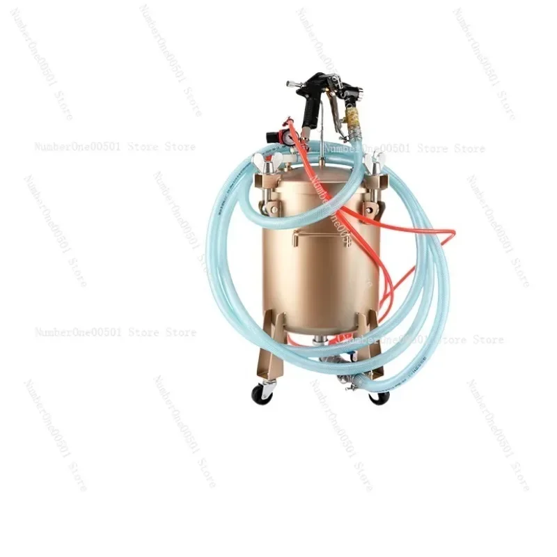 Pressure bucket imitation stone paint paint spraying machine 20 liters 30 liters up and down unloading pressure tank