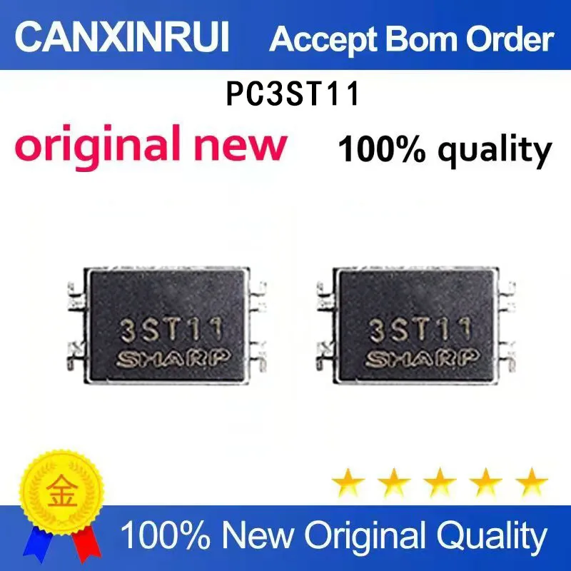 (5-100 Pieces) Brand new original PC3ST11 silk screen 3ST11 direct insertion DIP4 pin optocoupler spot chip