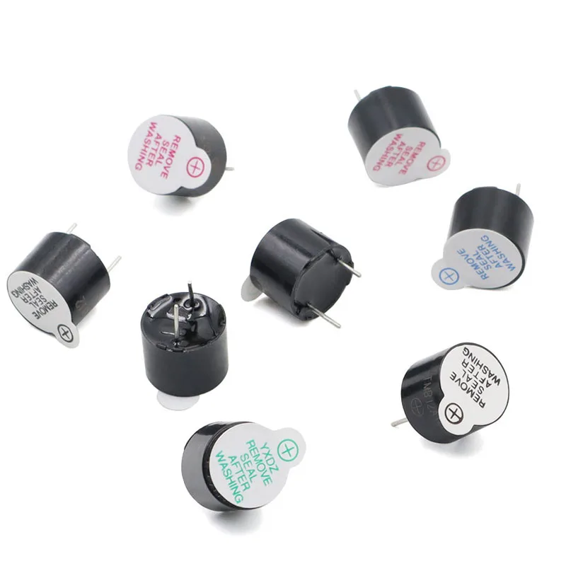 

10pcs Active Buzzer 3V 5V 12V 24V Active One Piece Buzzer 12*9.5MM DC Buzzer TMB12A03/12A05
