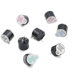 10pcs Active Buzzer 3V 5V 12V 24V Active One Piece Buzzer 12*9.5MM DC Buzzer TMB12A03/12A05