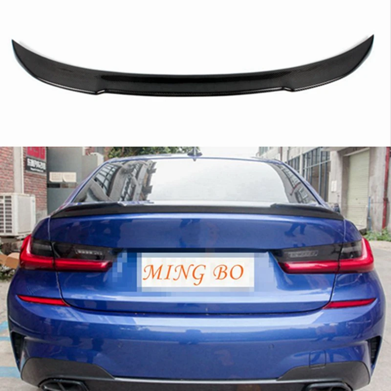 

FOR BMW 3 Series G20 G28&M3 G80 CS Style Carbon fiber Rear Spoiler Trunk wing 2019-2022 FRP Forged carbon