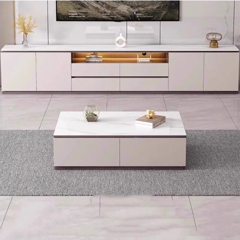 

Organizer Storage Tv Table Mobile Living Room Modern Display Luxury Designer Wood Tv Stands Universal Muebles Home Furniture