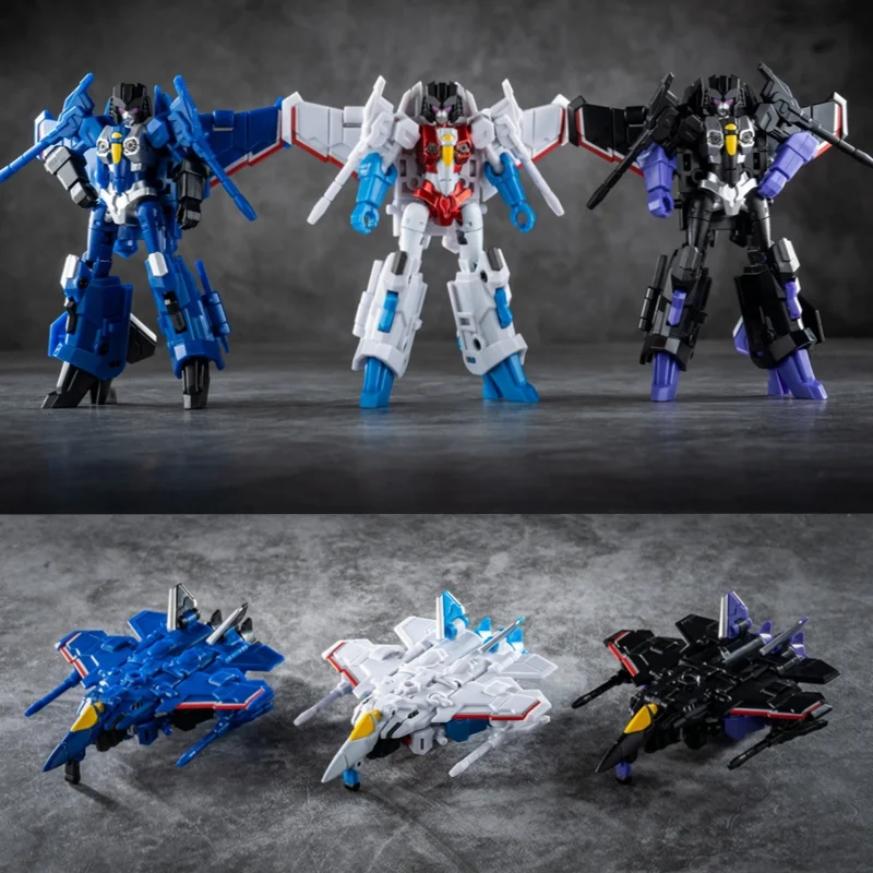 Trasnfornation Iron Factory IF EX27G Wing Warriors Robot Set Starscream Thundercracker Skywarp Cybertronian  Action Figure Toy