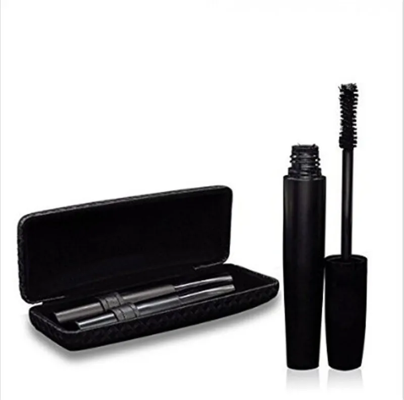 New In Stock No LOGO 3D mascara combination 2 in 1 sets mascara + fiber dense Private Label Mascara