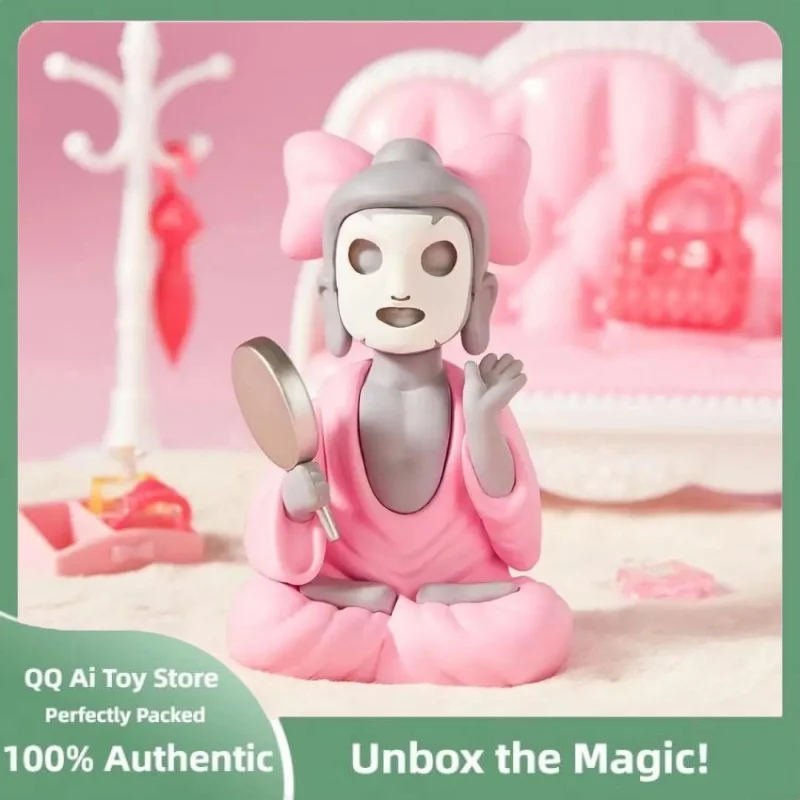 حار حقيقي Fo لو U الاسترخاء بوذا المد صندوق أعمى بوذا أنيمي عمل الإبداعية الشكل صندوق غامض جمع نموذج هدية عيد ميلاد #5