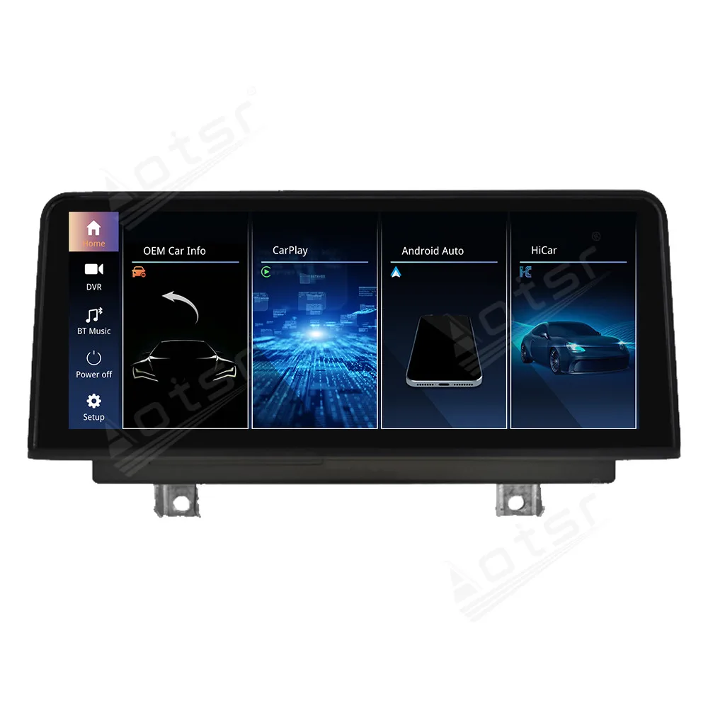 12.3 Inch Car Radio Linux For BMW X3 X4 2011 2012 2013 2014 2015 2016  2017 CIC NBT Multimedia Player GPS Navi Wired CarPlay