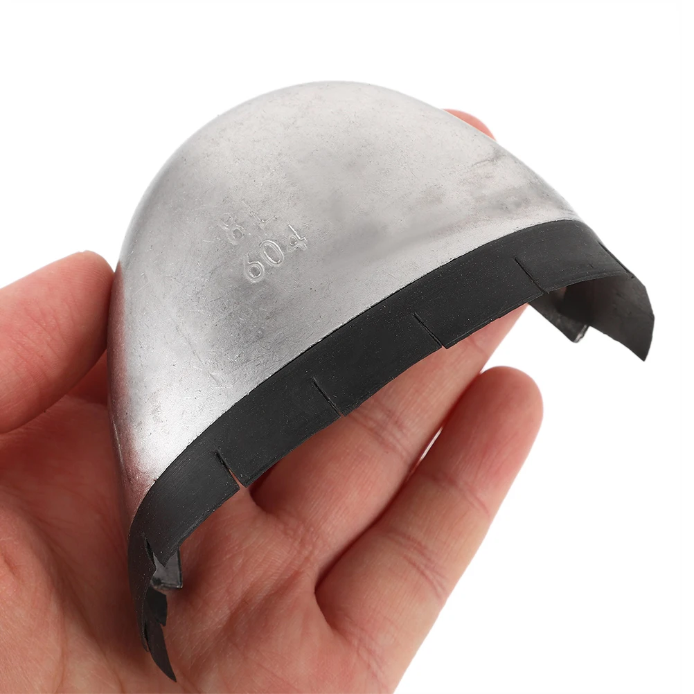 

2 Pairs Metal Safety Toe Caps Protective Inserts For Work Shoes Resistant Footwear Head Construction Factory