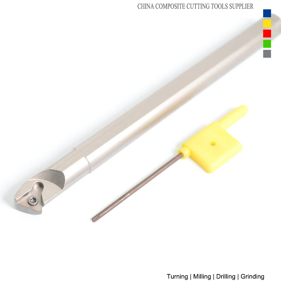 60 Deg S08K S10K S12M S16Q STWCR109 STWCL09 CNC Lathe Cutter TCMT 090202 090204 TCMT110204 STWCR Internal Turning Tool Holder