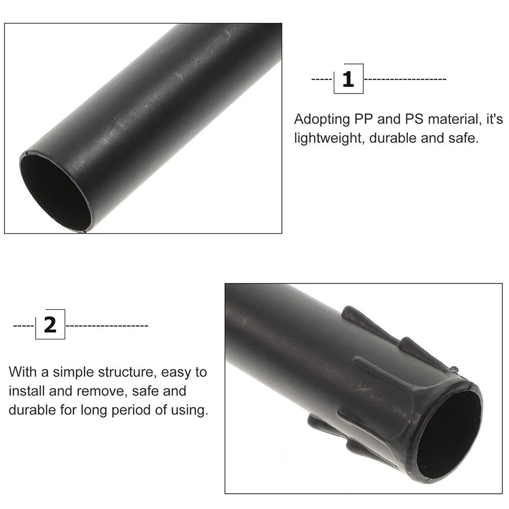 

24pcs Shaped Tube Covers for Chandelier Light Fixture Tall PP Socket Covers Socket Replacement Lamp Parts