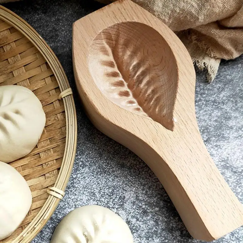 Wooden Mooncake Mold Cookie Presses Stamp Baking Mold Dumpling Mold Embossing Craft Decorating Baking Tool Cake Mold for Home