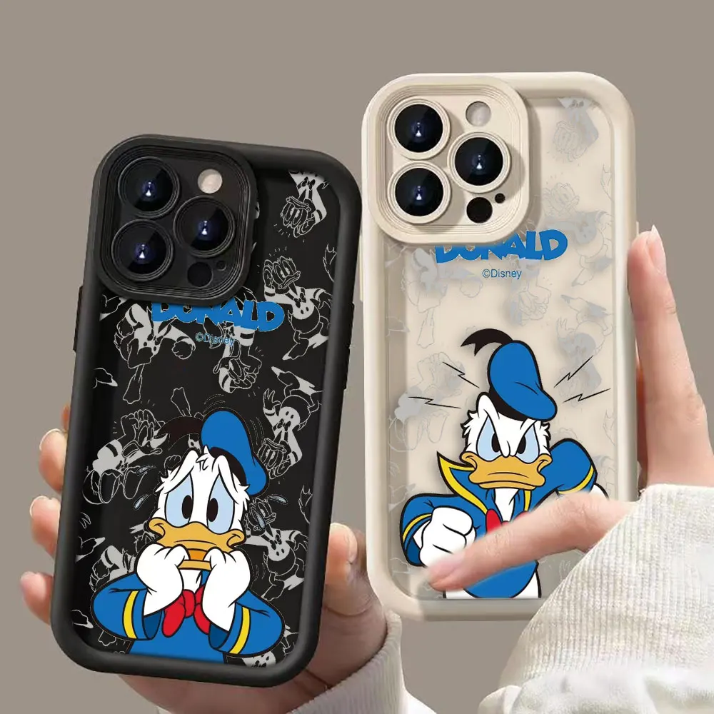 D-Donald Duck Phone Case For VIVO V11I V15 V20 V23 V23E V25 V27 V27E V29 V30 X60 X70 X80 X90 X100 PRO Silicone Case Funda Shell