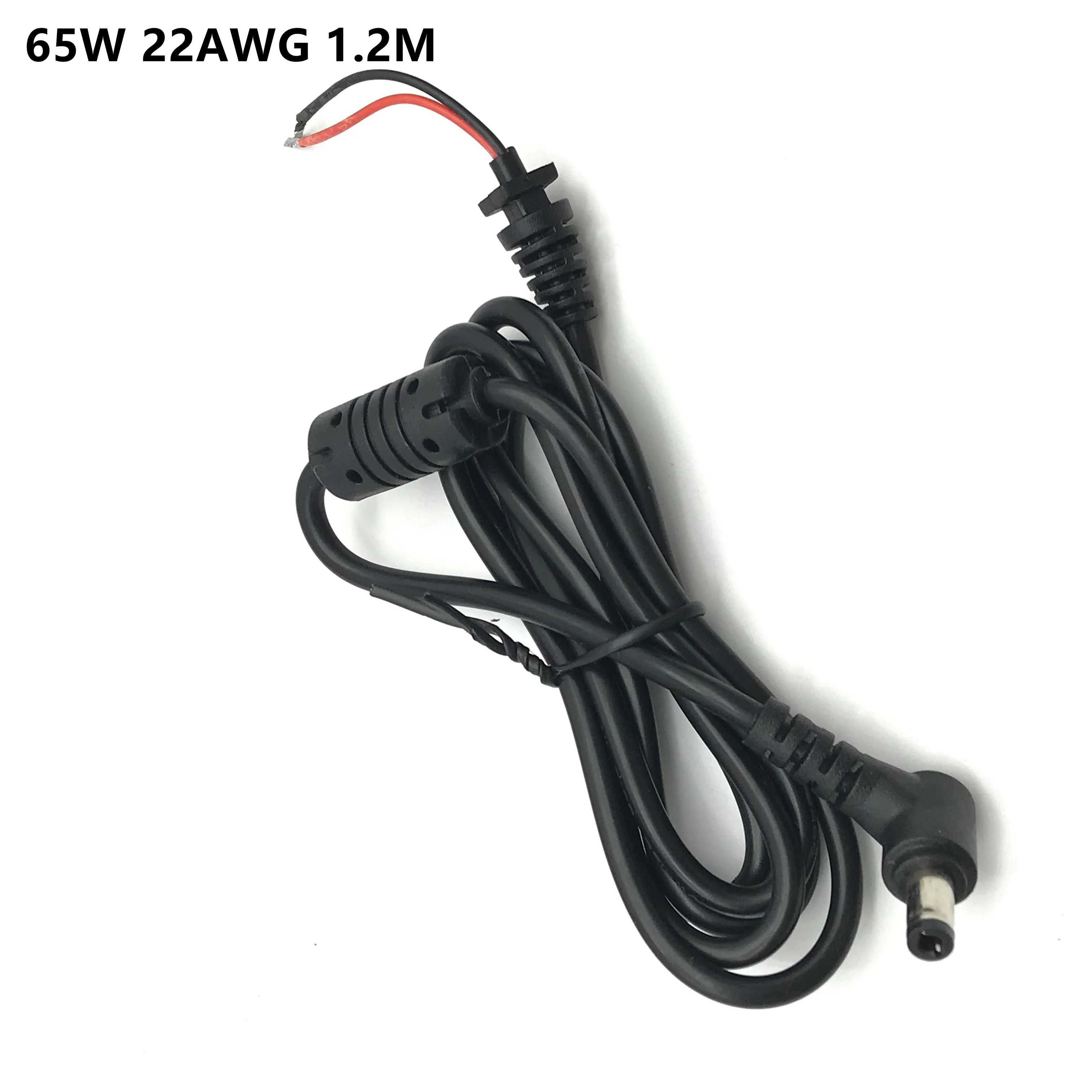 DC 5.5 x 2.5 5.5*2.5mm Power Supply Plug Connector With Cord / Cable For Toshiba Asus Lenovo Laptop Adapter 65W 180W 230W 12AWG