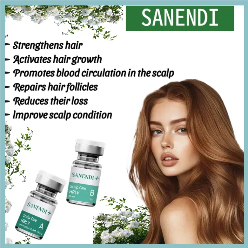 Sanendi Exo Serumflesjes Peptide Complex Voedende essentie voor verbeterde huidtextuur Dagelijkse hydraterende gezichtsverzorging