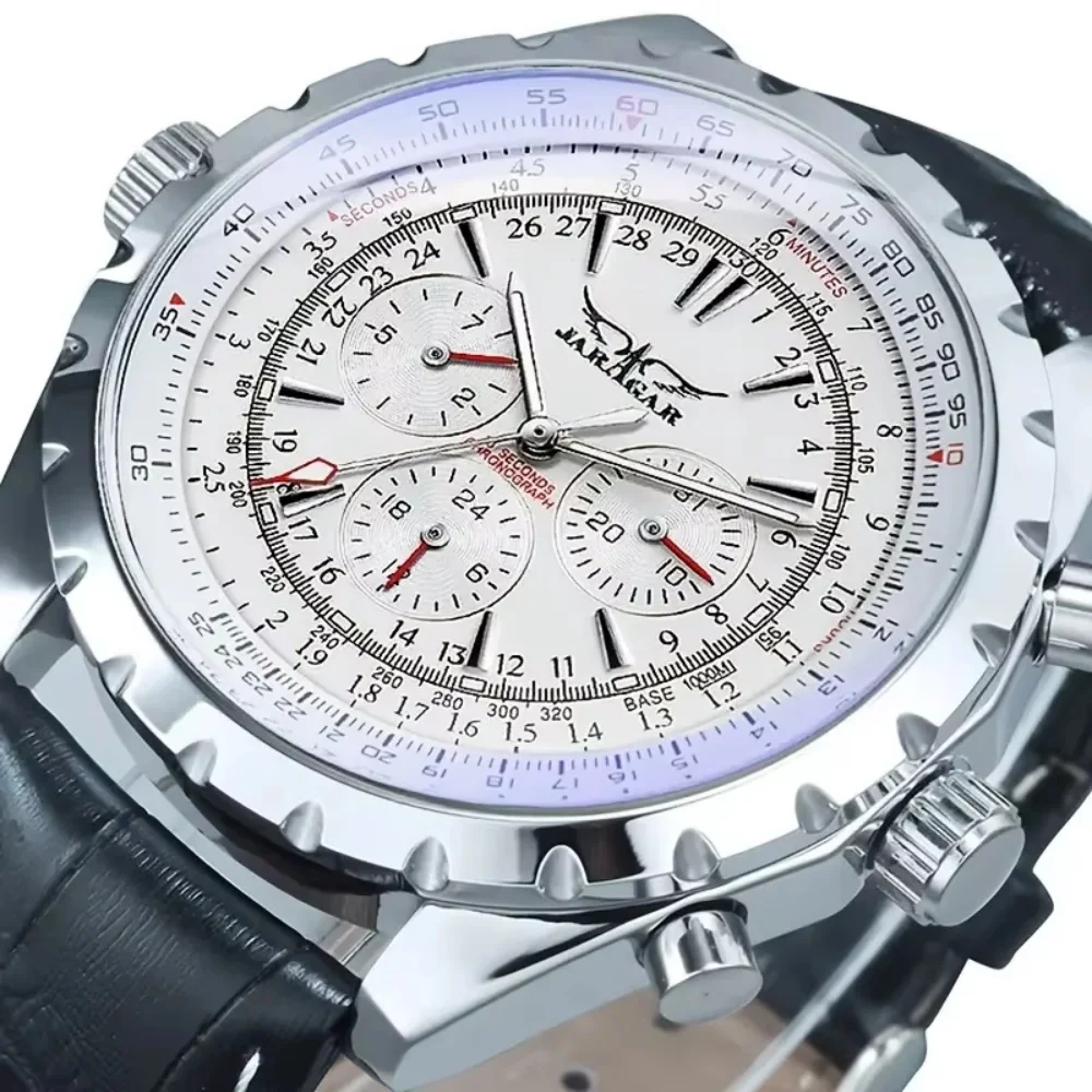 Elegant Men's Automatic Mechanical Watch with Hollow Design, Waterproof, Luminous, Multifunctional, Precise Timekeeping, Durable, Suitable for Business and Casual Wear, Versatile, Gift for Boyfriend or Husband, Popular in Europe and America