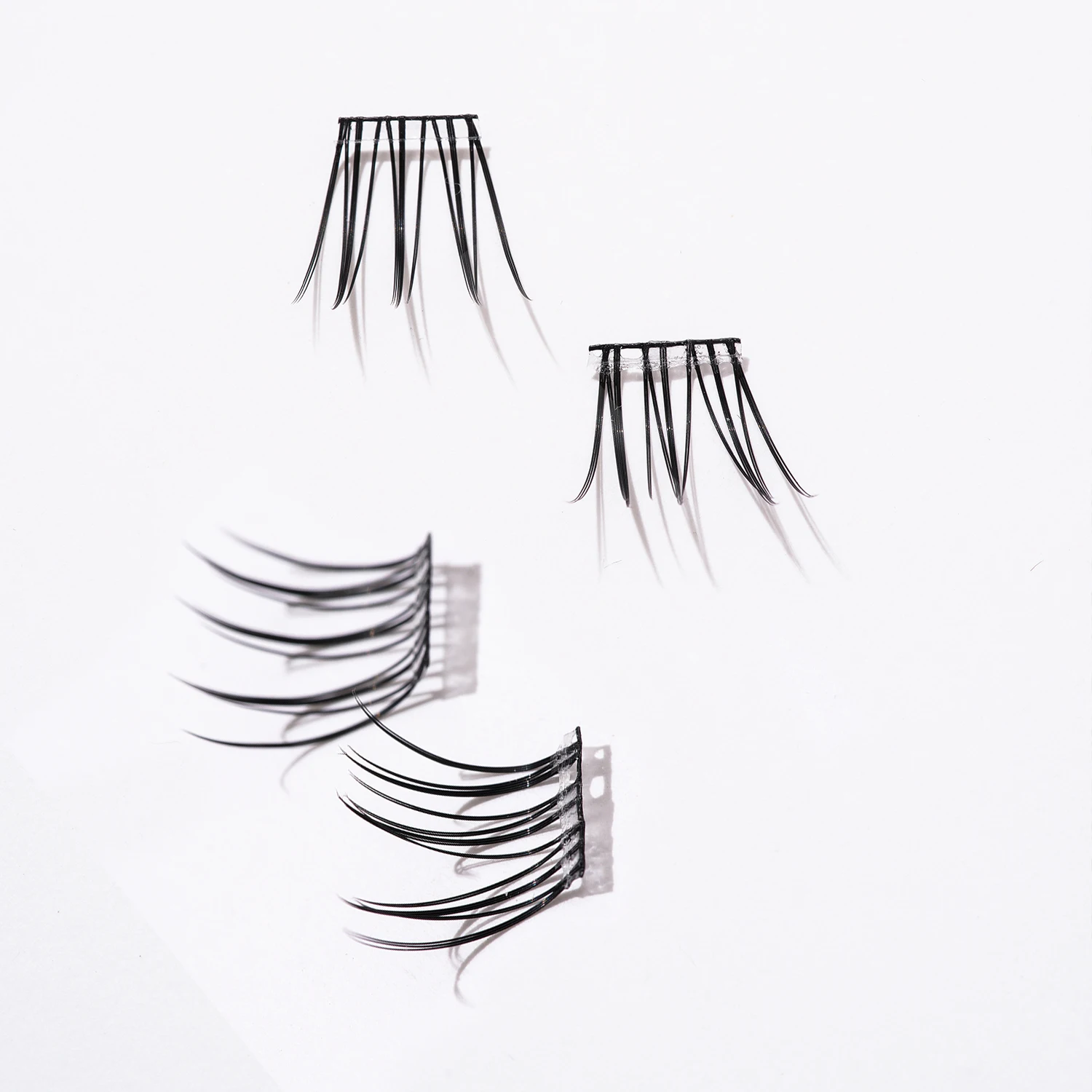 90duo Girl Group Eye Nature Trilogy Comics False Eyelash,Soft And Light, Single Cluster Of DIY Eyelashes