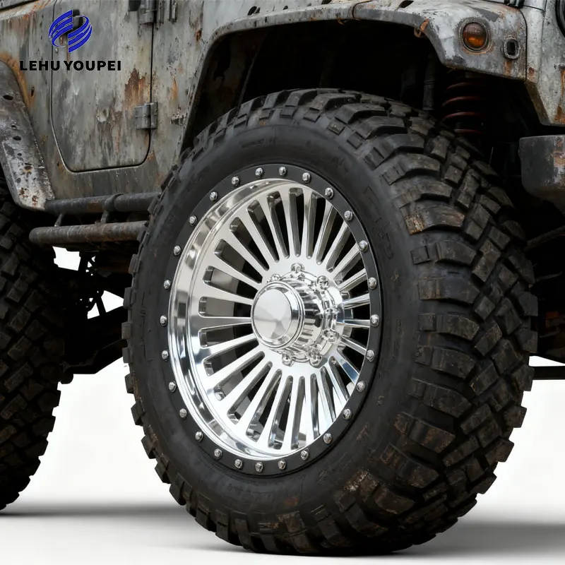 18-22 Inch Silver Chrome Custom Forged Alloy Wheel Rims Universal Truck And Off-Road Vehicle Wheel Rims
