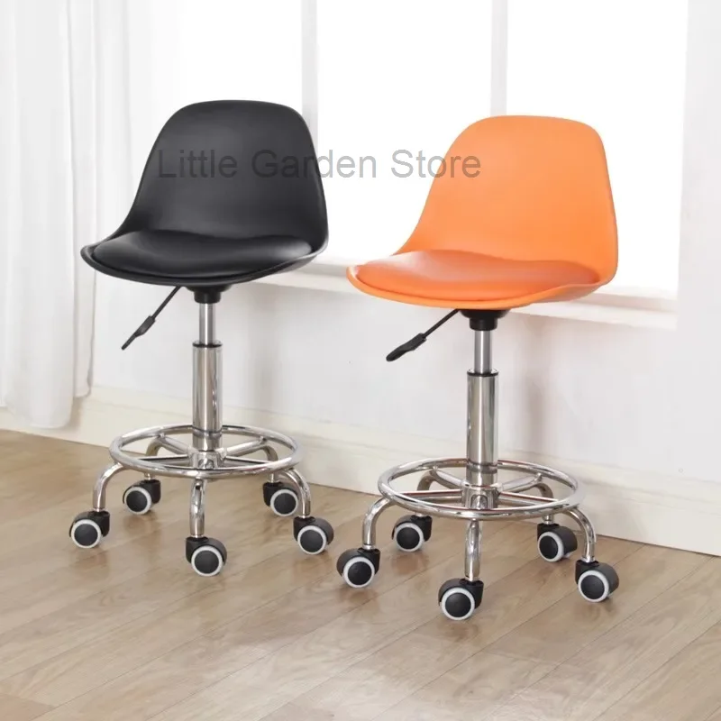 

Home Bar Chair Designer Banks Backrest Stools Luxury Height Barbershop Design Kitchen Counter Swivel Stool Chairs For Cafeteria