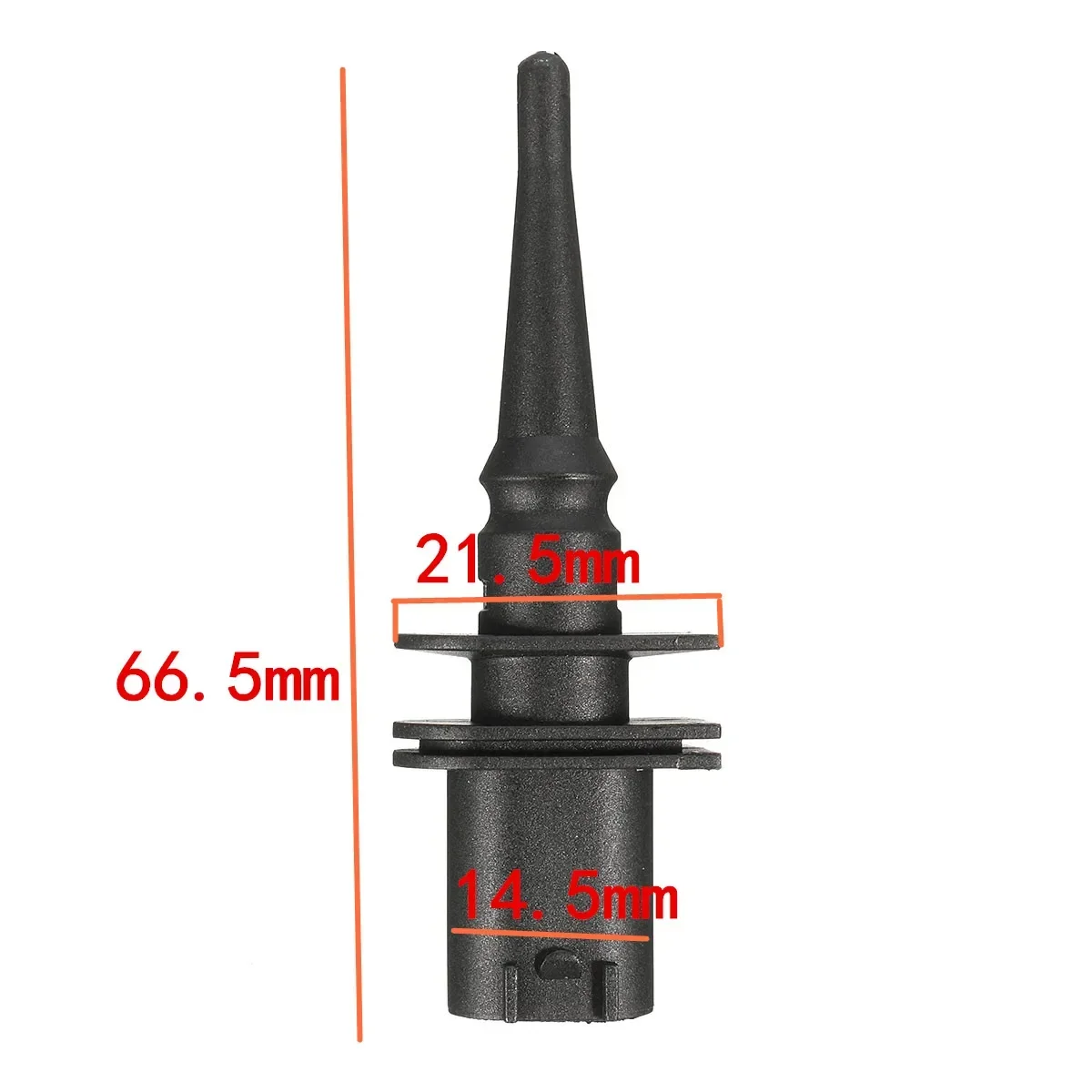 

Temperature Sensor Front Rear Left Right Outside Car Air Black For BMW 1 6 7 Series E46 E90 E91 E39 E60 E63 E38 65816905133