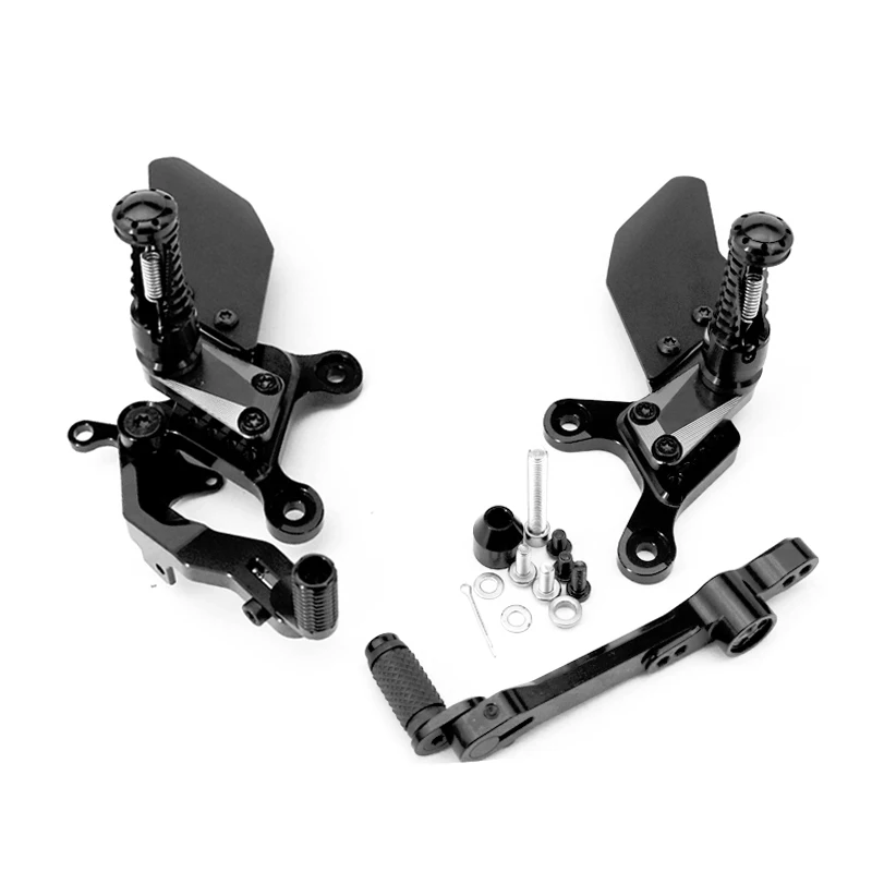 For Yamaha MT-09 MT 09 SP XSR900 GP Foots Pegs Kit Adjustable Foot Pegs Rearset Motorcycle Aluminum MT 09 2024 2025 Accessoires
