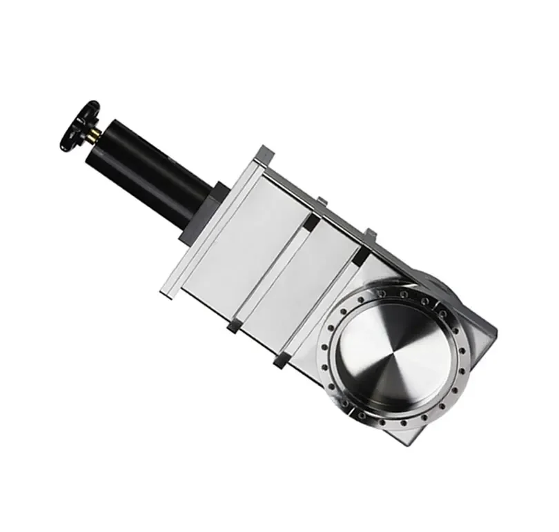 

High-quality Manual Flange Gate ValveCC-35B Ultra-high Vacuum Manual Plug-in Valve