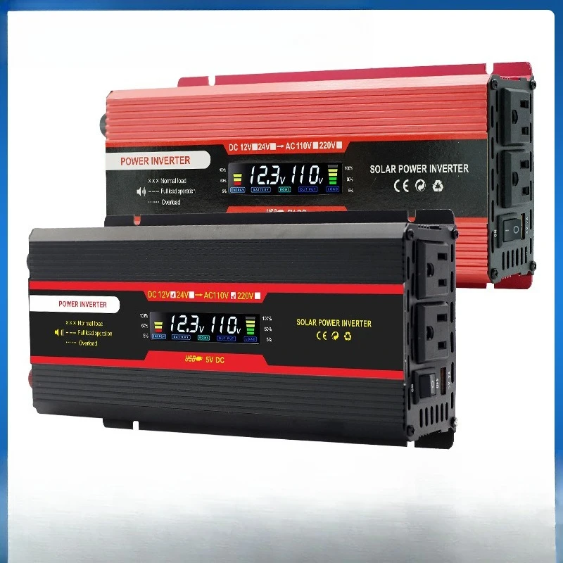 Inverter 12-24v Dual Voltage To 110v High Power 6000W Inverters & Converters