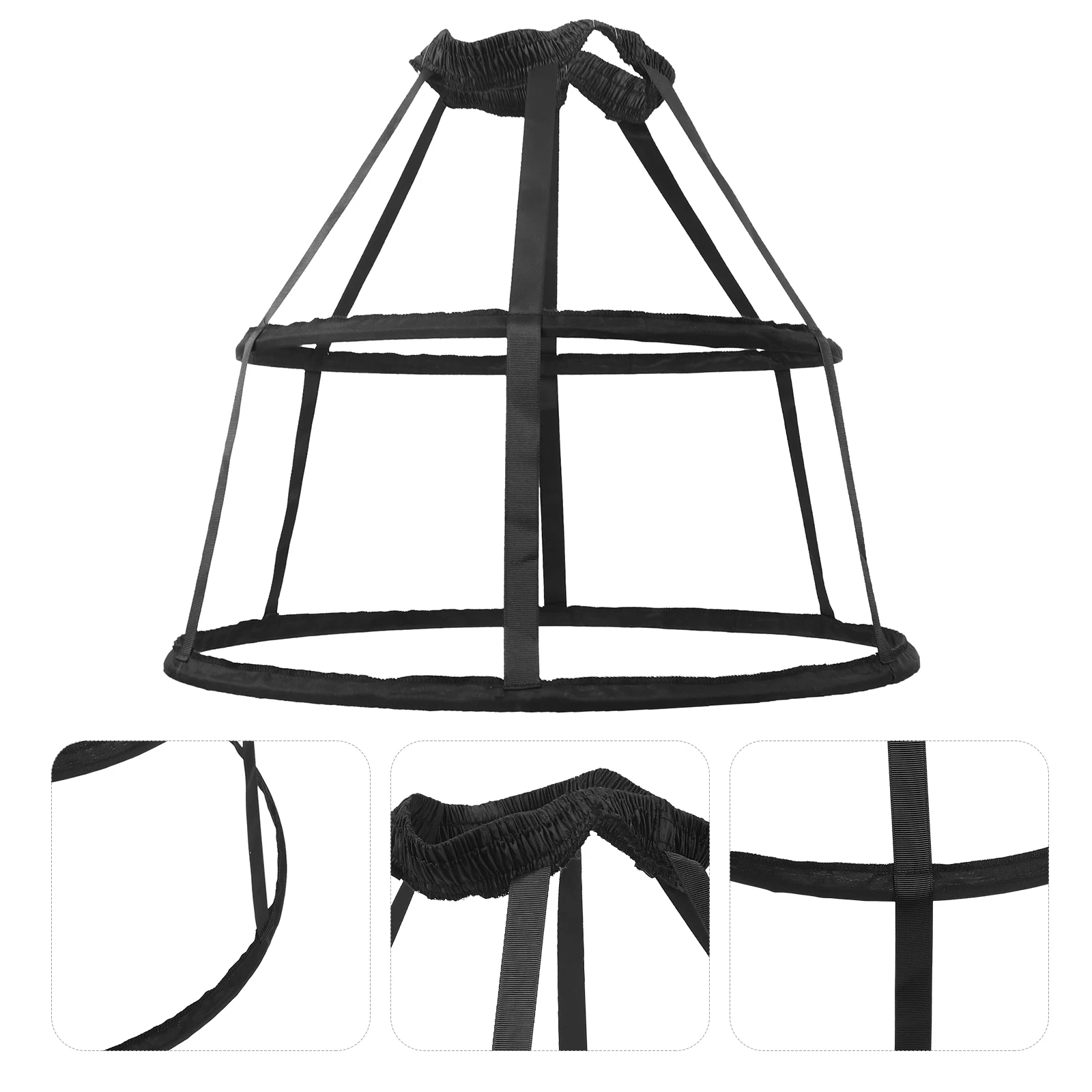 

Children'S Petticoat Durable Metal Cloth Underskirt Soft Comfortable Versatile Size Multi-Functional Lolita Cosplay Wedding