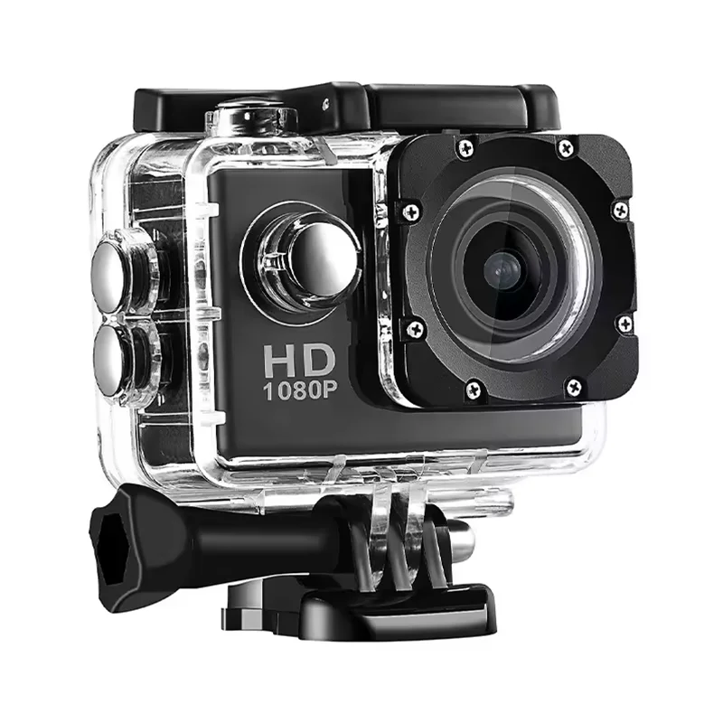 Mini Sports DV Camcorder Full HD 1080P Waterproof 2.0 Inch Screen Car Camera with Complete Accessories