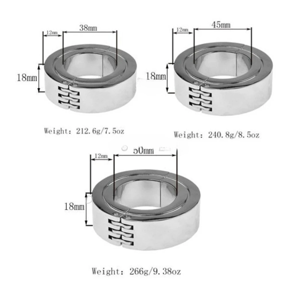 Thickened Metal Ring, Load Bearing Ring Manual Tool ,Household Metal Accessories Round Metal Ring Men's DIY Manual Tool Parts view 3