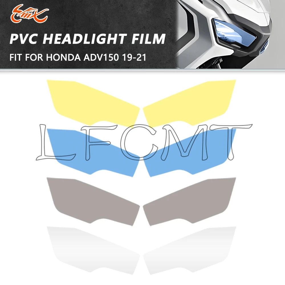 

Fit for Honda ADV 150 ADV150 2019 2020 2021 Motorcycle Headlight Scratch Protection Film Front Headlamp Light Protector Sticker