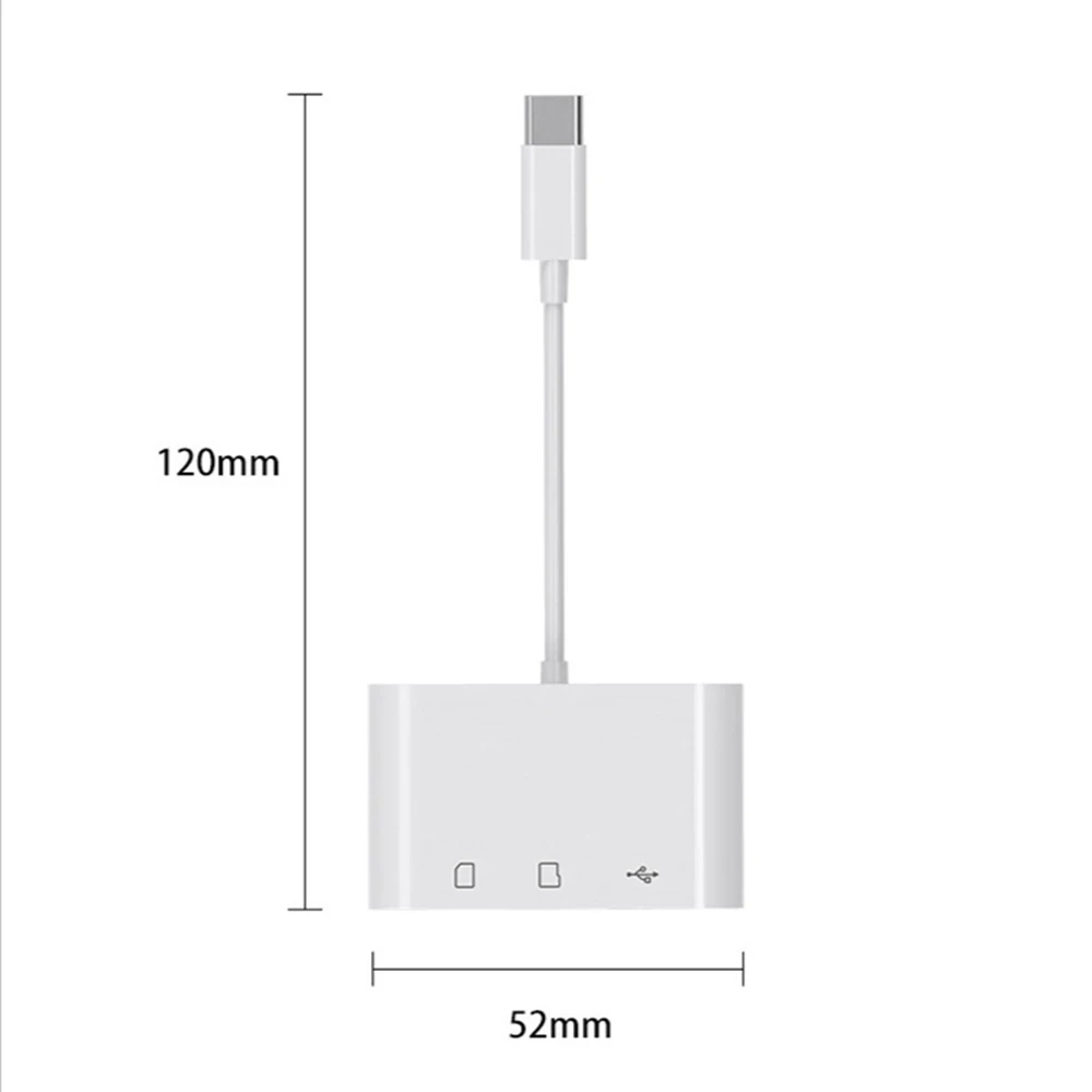 Type-C Micro Adapter TF CF SD Memory Card Reader Writer Compact Flash USB-C for Pro Huawei for Macbook USB type c adapter