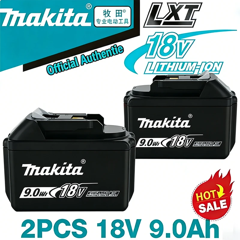 Makita Original 18V 9Ah Makita Akku BL1840 BL1830B BL1850B BL1850 BL1860 BL1815 Ersatz-Lithium-Akku