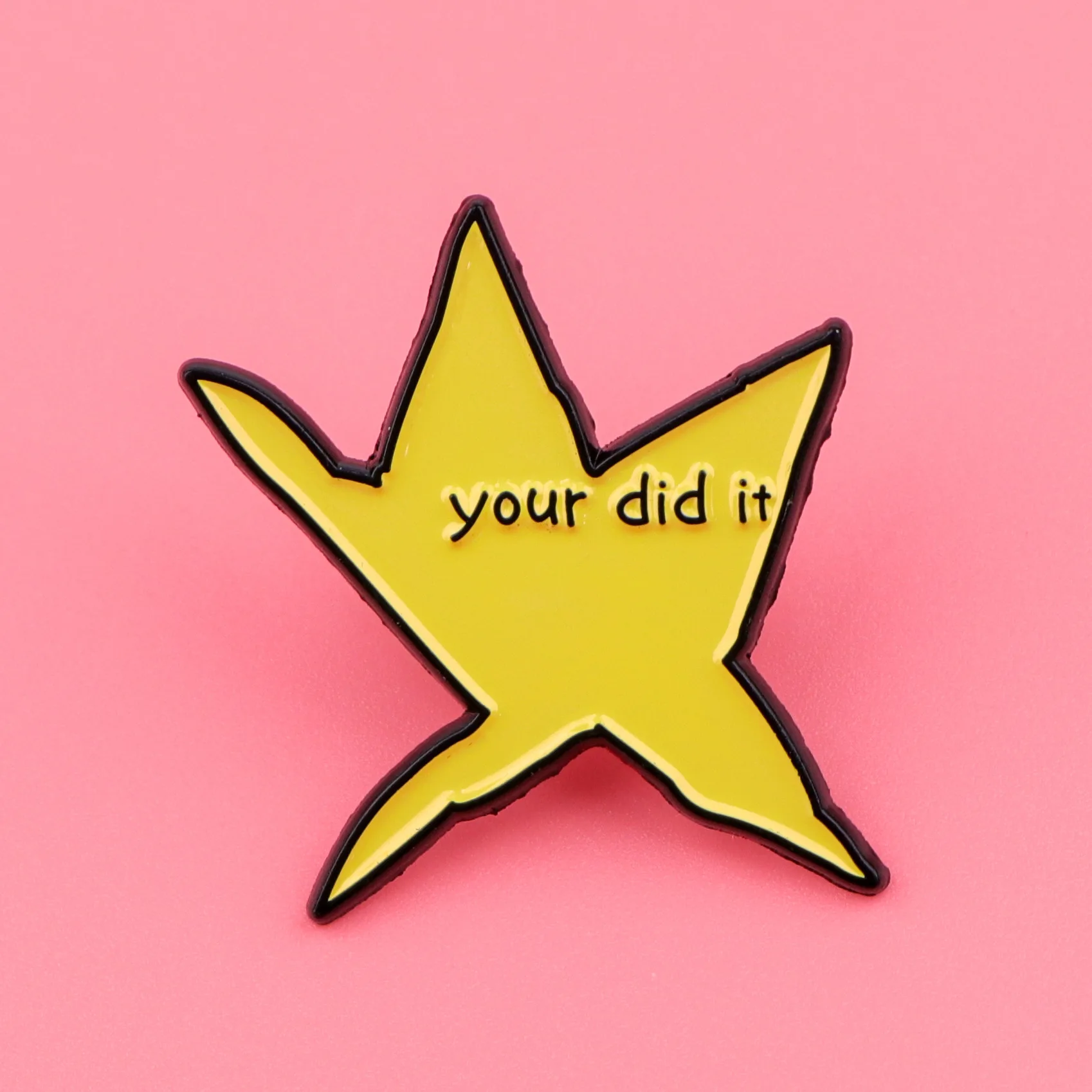 Star Cartoon Brooch Pin Alloy Badge Clothing Bag Accessory Wholesale Ready to Ship