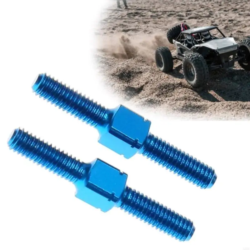 

J2HF 2 Pieces 3x23mm Aluminum Turnbuckle Shaft For DIY Remote Control Car Projects