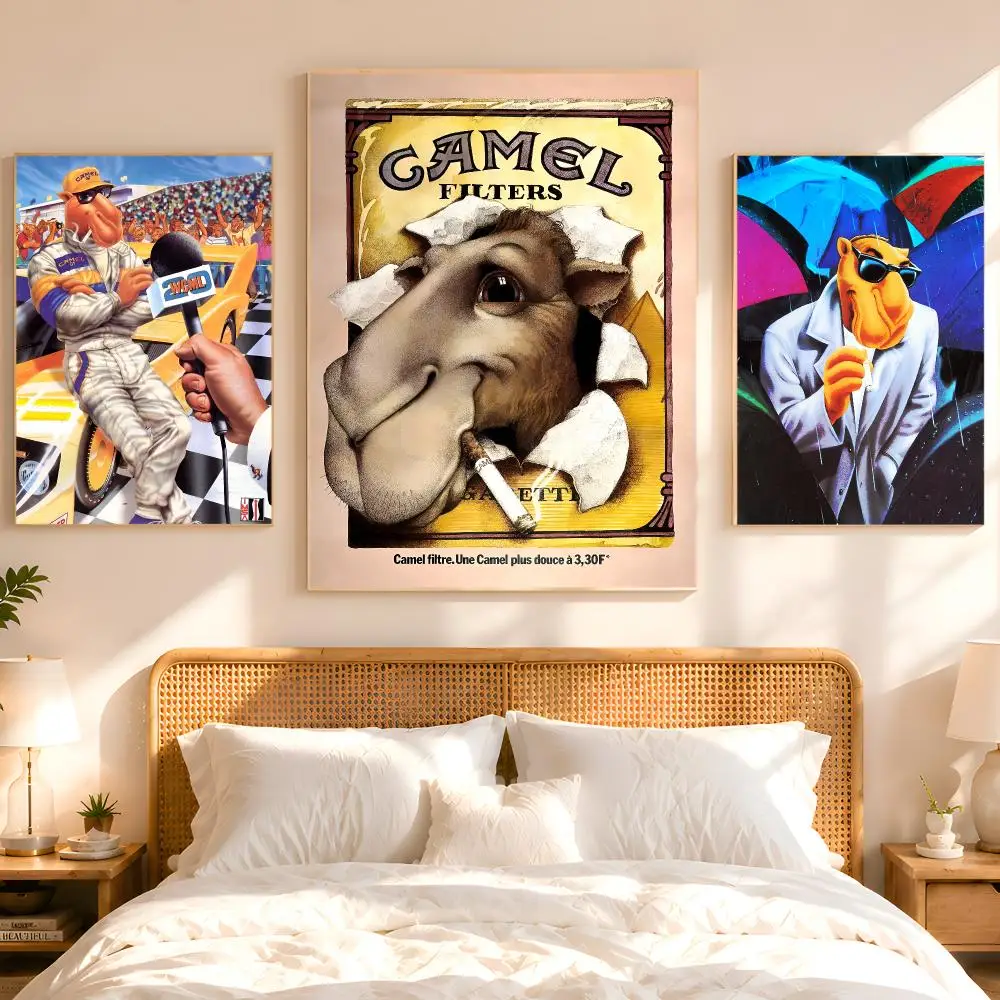 Cool C-Camel Poster 1PC HD Matte Peel And Stick Wall Decor For Bedroom Living Room Dorm Office